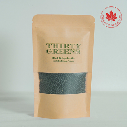Organic Black Beluga Lentils (250g)