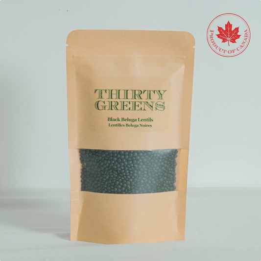 Organic Black Beluga Lentils (250g)