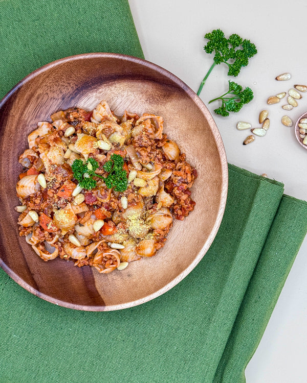 Weeknight Veggie Bolognese